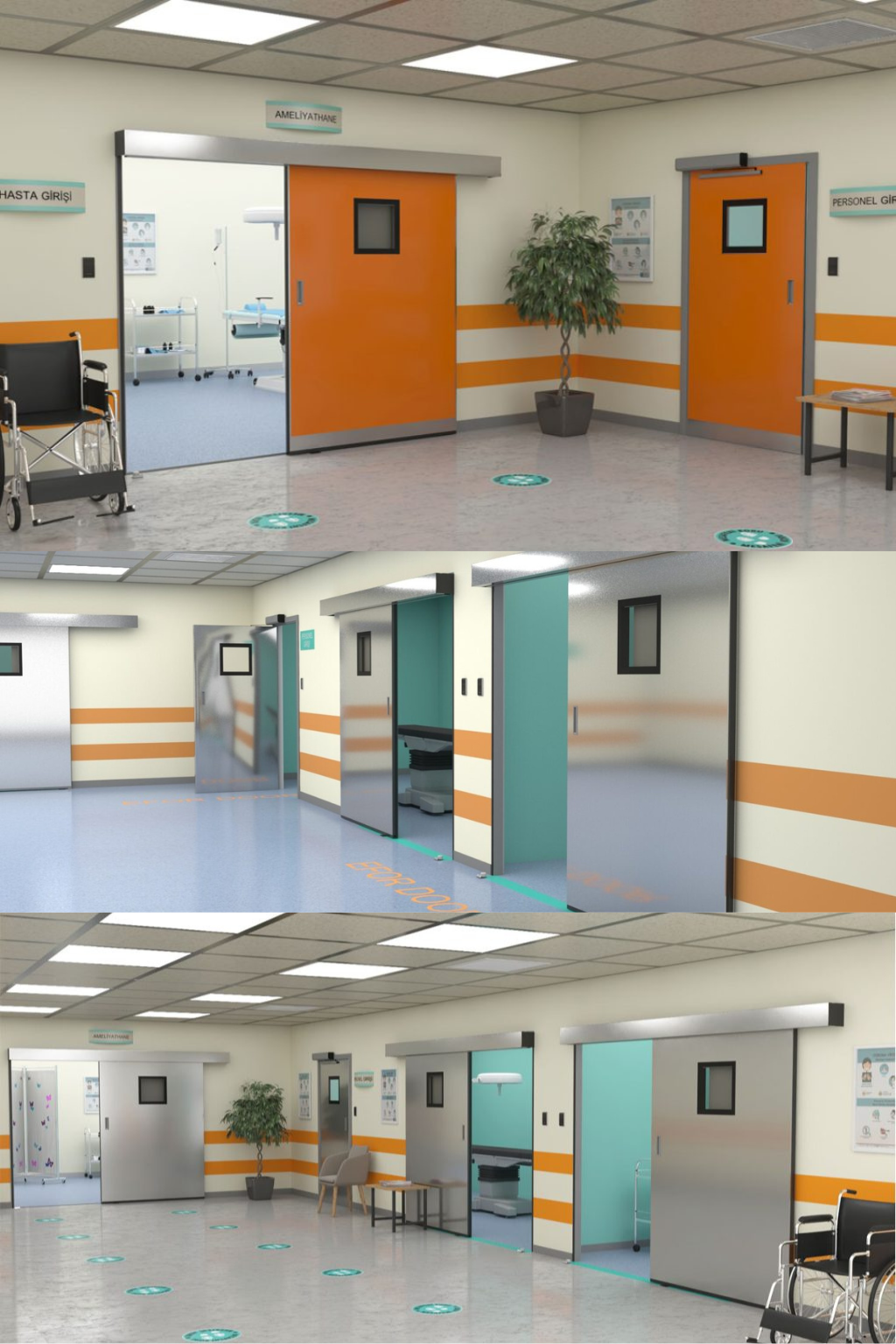 Hermetic Hospital Door Systems